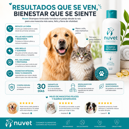 SHAMPOO ANTICAIDA Y FORTALECIMIENTO 2 EN 1