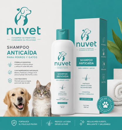 SHAMPOO ANTICAIDA Y FORTALECIMIENTO 2 EN 1
